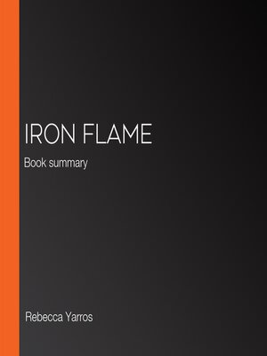 cover image of Abridged Book Summary of Iron Flame